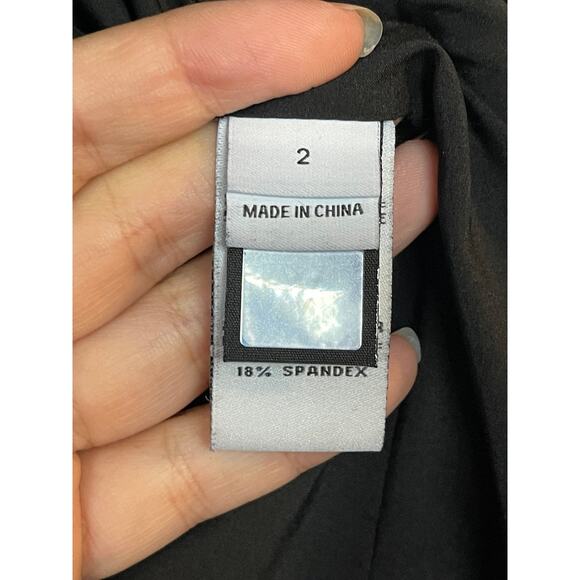 Diane Von Furstenberg Marvela Lamb Leather Jacket size 2 - Picture 9 of 11